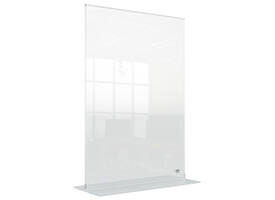 Infobord Nobo Premium Plus A3 acryl vrijstaand