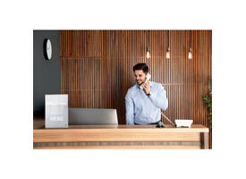Infobord Nobo Premium Plus A3 acryl vrijstaand