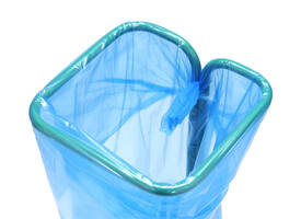 Zakhouder Vepa Bins zelfklemmend 400 liter groen