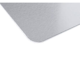 Boekensteun MAUL aluminium 12x12x17.5cm set 2 zilver