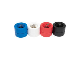 Papercliphouder MAULpro magnetisch recycled Ø73x60mm blauw