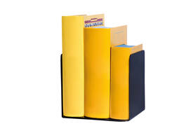 Boekensteun MAUL staal magnetisch 14x12x14cm set 2 zwart