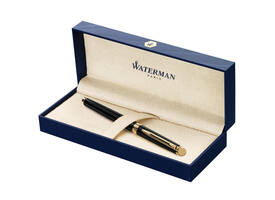 Vulpen Waterman Hémisphère black lacquer GT medium