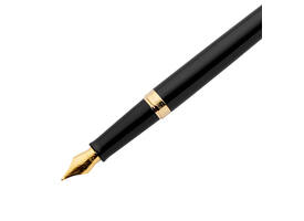 Vulpen Waterman Hémisphère black lacquer GT medium