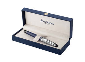 Vulpen Waterman Expert L'essence du blue lacquer CT fijn