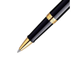 Rollerpen Waterman Hémisphère black lacquer GT fijn