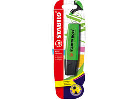 Markeerstift STABILO BOSS Original 70/33 groen blister à 1 stuk