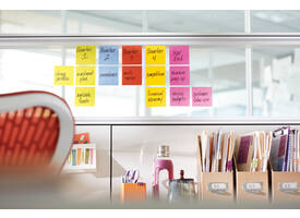 Memoblok Post-it 654 Super Sticky 76x76mm roze 90 vel