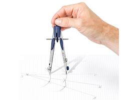 Passer Staedtler Mars 553 met snelverstelling en verlengstuk