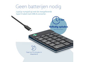 Toetsenbord R-Go Ergonomisch Numpad Break Wireless
