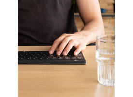 Toetsenbord R-Go Ergonomisch Compact Break QWERTY zwart