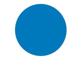 Plakkaatverf Qrea blauw 1000ml