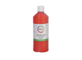 Plakkaatverf Qrea lichtrood 500ml