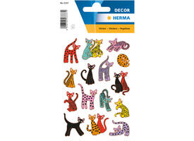 Etiket HERMA 3337 abstracte katten