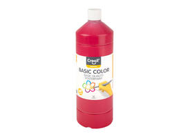 Plakkaatverf Creall basic donkerrood 1000ml