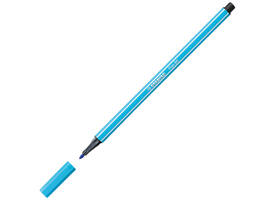 Viltstift STABILO Pen 68 Arty medium assorti blik à 66 stuks