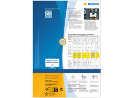 Etiket HERMA 9541 210x148mm weerbestendig wit 80 stuks