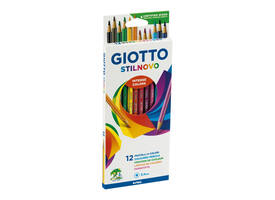 Kleurpotlood Giotto Stilnovo set à 12 kleuren