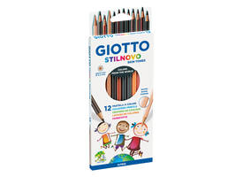 Kleurpotlood Giotto Stilnovo Skin Tones set à 12 kleuren