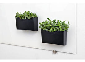 Glasbord accessoirehouder Legamaster zwart