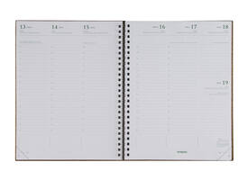 Agenda 2027 Brepols Ecotiming Kazar 7dagen/2pagina's spiraal assorti