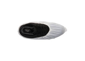 Schoenovertrek CMT 70mu geruwd maat 36-46 CPE wit 50 stuks