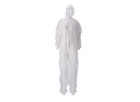 Overall CMT XXL non-woven ritssluiting PP wit 50 stuks