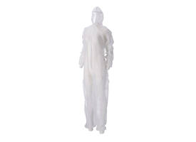 Overall CMT XXL non-woven ritssluiting PP wit 50 stuks