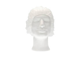 Haarnet CMT bouffant non-woven M 50cm PP wit 100 stuks