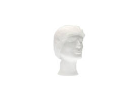 Haarnet CMT clip non-woven L 53cm PP wit 100 stuks