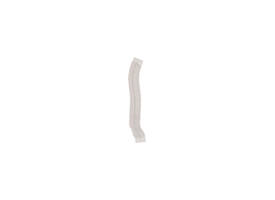 Haarnet CMT clip non-woven L 53cm PP wit 100 stuks