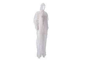 Overall CMT M non-woven ritssluiting PP wit 50 stuks