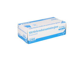 Handschoen CMT XL nitril blauw 100 stuks