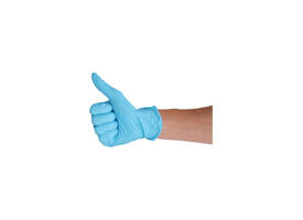 Handschoen CMT M nitril blauw 100 stuks