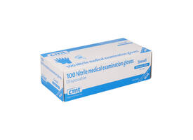 Handschoen CMT S nitril blauw 100 stuks