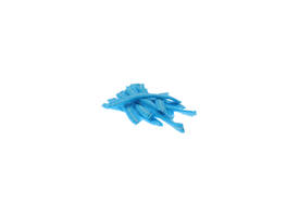 Haarnet CMT clip non-woven L 53cm met detectie strip PP blauw 100 stuks