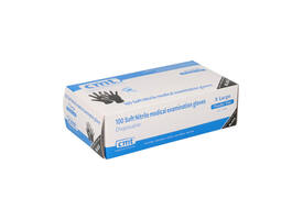 Handschoen CMT XL soft nitril zwart 100 stuks