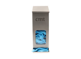 Haarnet CMT clip non-woven M 50cm PP blauw 100 stuks