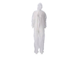 Overall CMT XL non-woven ritssluiting PP wit 50 stuks