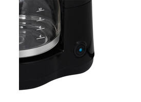 Koffiezetapparaat Inventum 1.25liter zwart met rvs