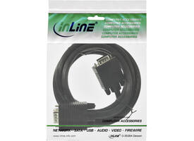 Kabel InLine S VGA 15HD M-M 2 meter zwart