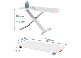 Zit-sta bureau Leitz Ergo Cosy