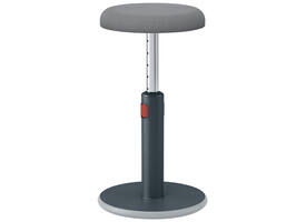 Actieve zit-sta kruk Leitz Ergo Cosy grijs