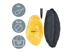 Actieve zitbal Leitz Ergo Cosy 65cm donkergrijs