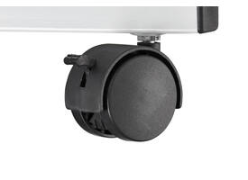 Mobiele tafel MAUL 37,5 x 39,0cm hoogte 64-100cm tot 20kg geremd