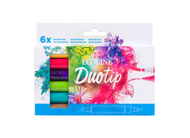 Duotip Talens Ecoline set à 6 stuks botanisch
