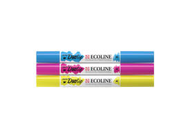 Duotip Talens Ecoline set à 3 stuks primair