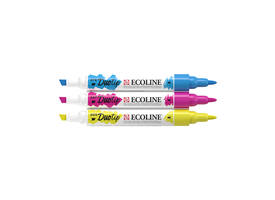 Duotip Talens Ecoline set à 3 stuks primair