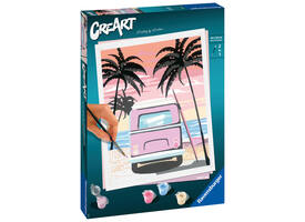 Schilderen op nummers CreArt Beach life