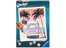 Schilderen op nummers CreArt Beach life